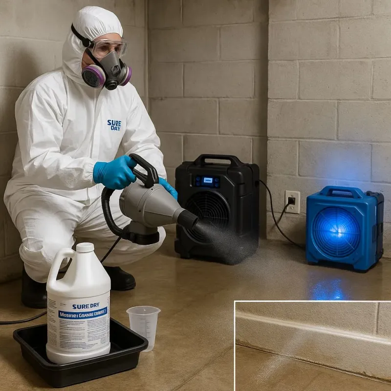 Sanitization and Odor Removal process in Gettysburg, PA