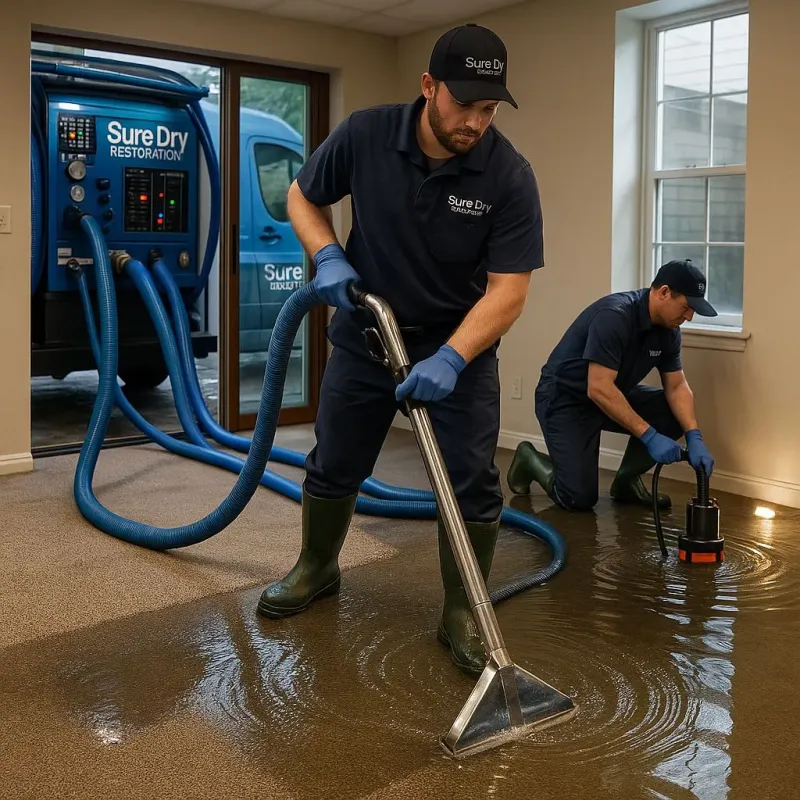 Water Extraction and Removal process in Gettysburg, PA